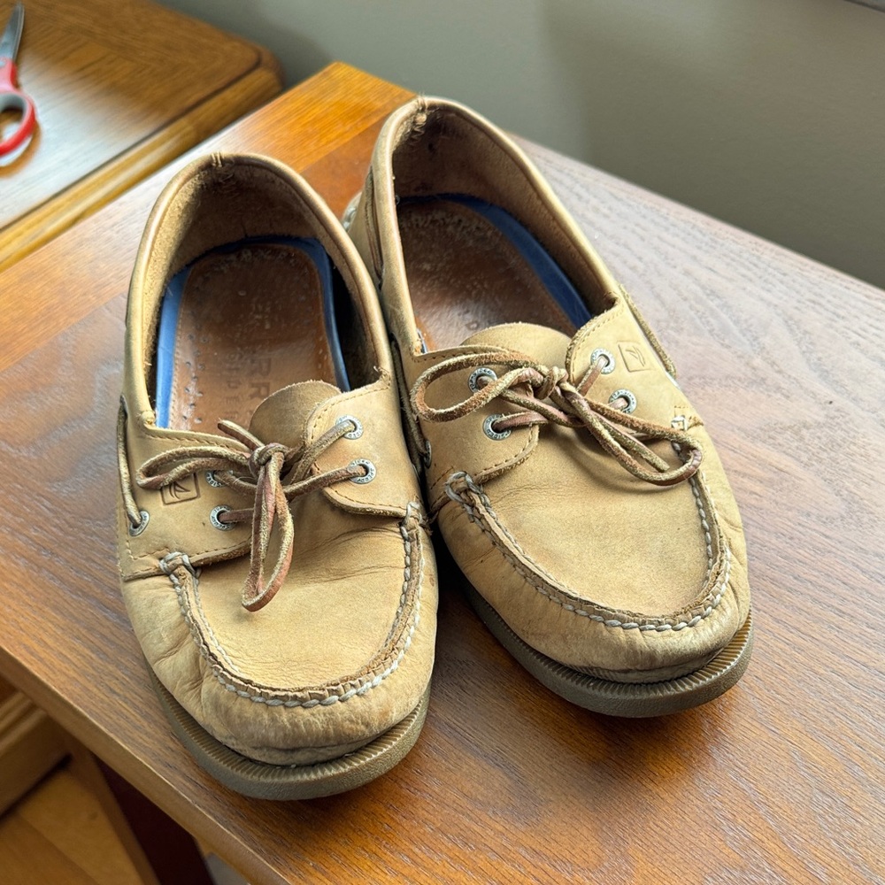 Mens Sperry Top Sided Authentic Original 2-Eye Boat Shoe Size 9.5